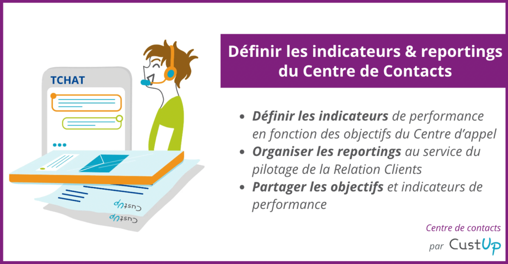 definir indicateurs reportings service client