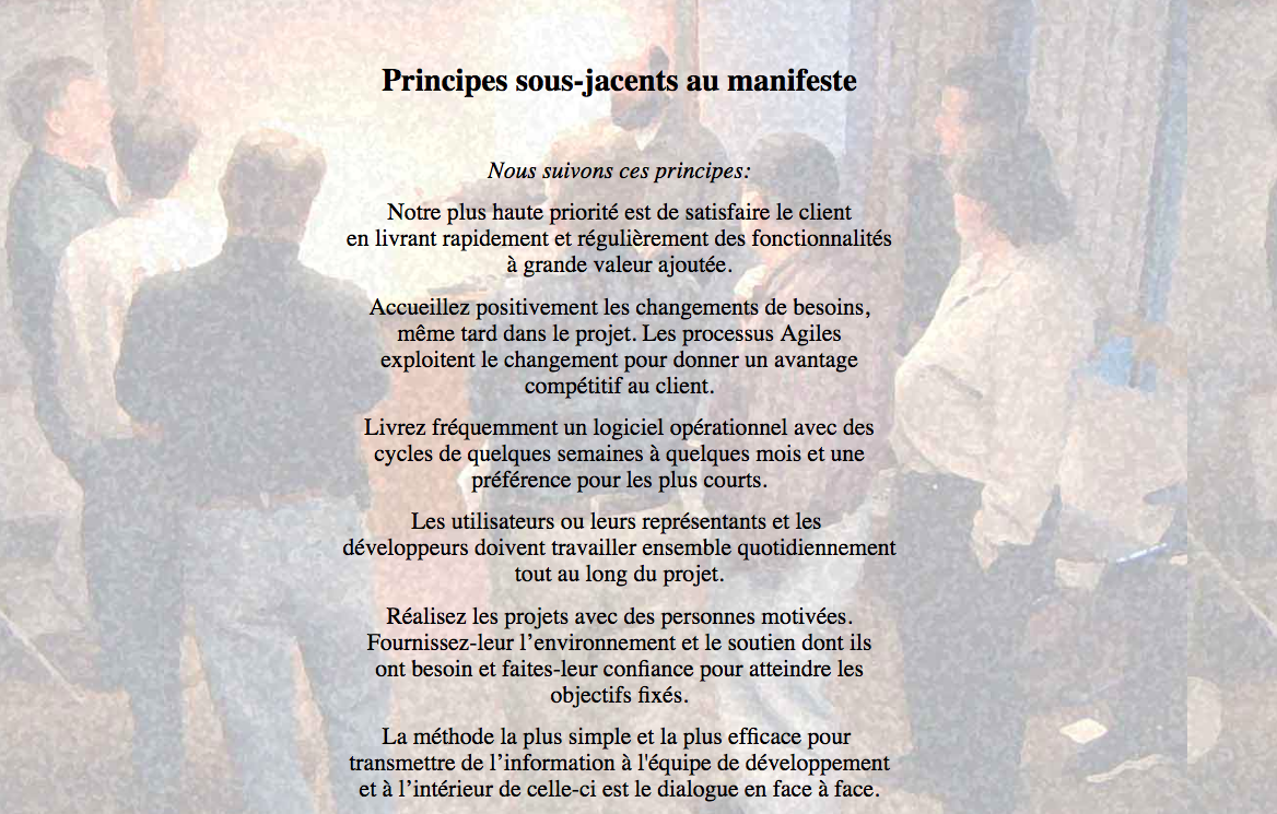 manifeste methode agile