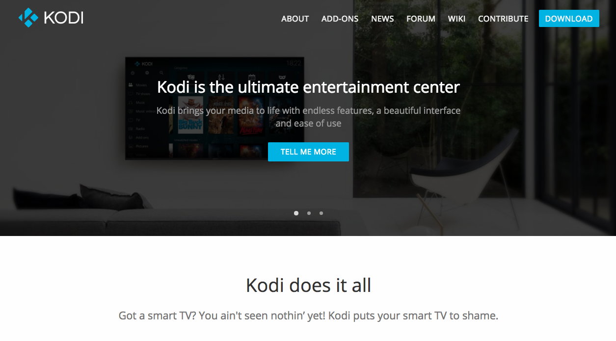 site web open source kodi