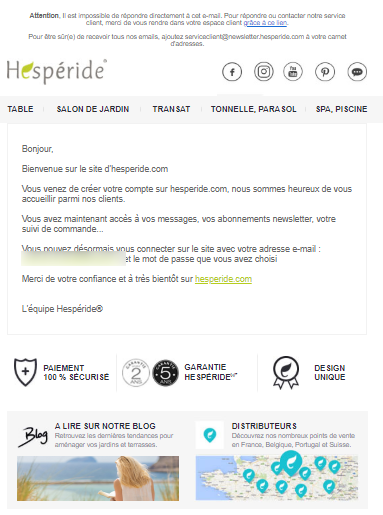 exemple email hesperide