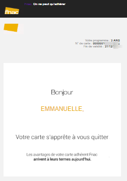 exemple email fnac 1