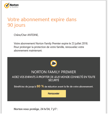 exemple email norton 1