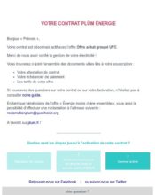 e-mailing - Transactionnels - Confirmation abonnement - Plüm - 11/2019
