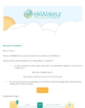 e-mailing - Ekwateur - 11/2019