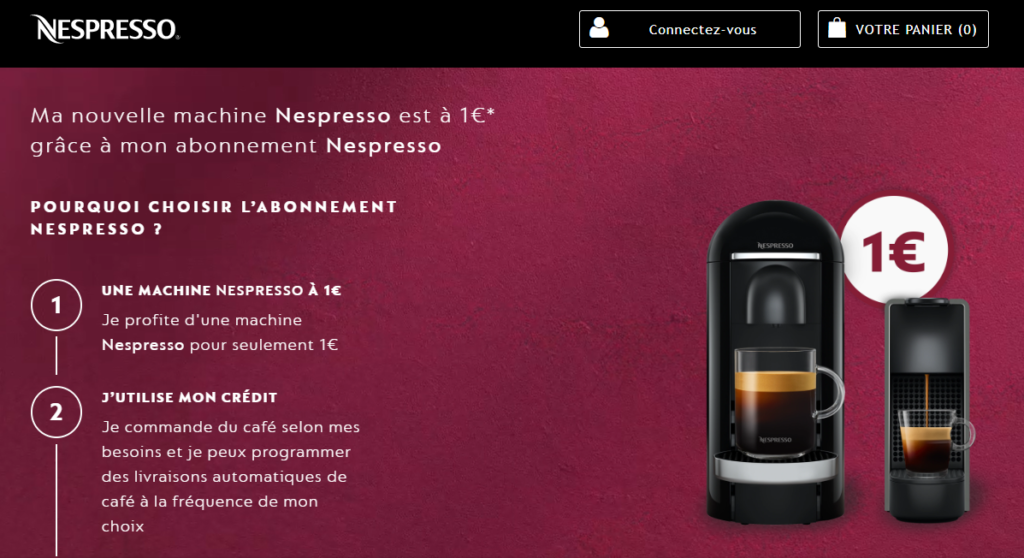 nespresso abonnements