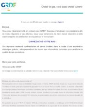 e-mailing - Enquêtes Clients - Consultation client - GRDF - 02/2020