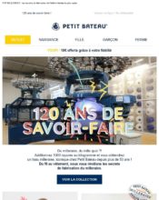 e-mailing - Petit Bateau - 02/2020