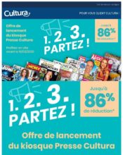 e-mailing - Marketing Acquisition - Acquisition abonnements - Promotion à l'occasion d'un événement - Collecte de données - Acquisition de leads - Marketing marque - Communication Services - Nouveaux Services - Cultura - 02/2020