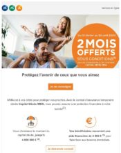 e-mailing - Marketing Acquisition - Acquisition abonnements - Gratuit - Cadeau - Marketing marque - Communication Services - Nouveaux Services - MMA - 02/2020