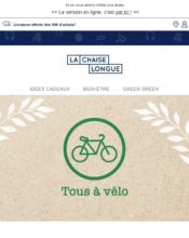 e-mailing - Marketing marque - Communication Produits - Nouveaux produits - Institutionnel - Marketing fidélisation - Incitation au réachat - Marketing Acquisition - Ventes flash, soldes, demarque, promo, réduction - La Chaise longue - 02/2020