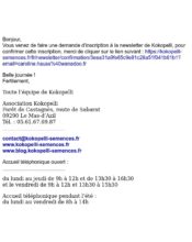 e-mailing - Association Kokopelli - 02/2020