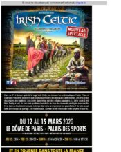 e-mailing - Marketing marque - Communication Produits - Nouveaux produits - Marketing relationnel - Evénement - TF1 Spectacles - 02/2020
