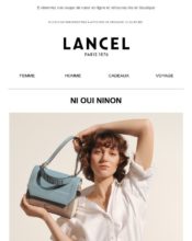 e-mailing - Marketing marque - Communication Produits - Nouveaux produits - Marketing fidélisation - Incitation au réachat - Marketing Acquisition - Jeu promo - Lancel - 02/2020