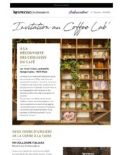 e-mailing - Marketing relationnel - Evénement - Nespresso - 02/2020