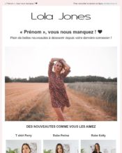 e-mailing - Lola Jones - 02/2020