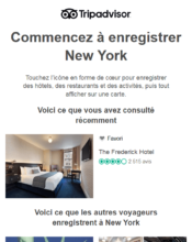 e-mailing - Tripadvisor - 03/2020