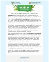 e-mailing - Onatera - 03/2020