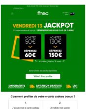 e-mailing - Fnac - 03/2020