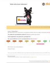 e-mailing - Animalis - 03/2020