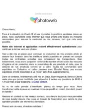 e-mailing - Photoweb - 03/2020