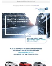 e-mailing - Banque Populaire - 03/2020