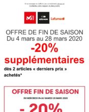 e-mailing - Marketing marque - Communication Produits - Nouveaux produits - Marketing fidélisation - Incitation au réachat - Marketing Acquisition - Ventes flash, soldes, demarque, promo, réduction - Lafuma - 03/2020