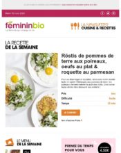 e-mailing - Fémininbio - 03/2020