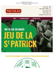 e-mailing - Marketing relationnel - Calendaire (Noël, St valentin, Vœux, …) - Marketing fidélisation - Incitation au réachat - Marketing Acquisition - Jeu promo - Nicolas - 03/2020