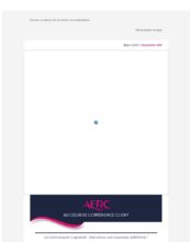 e-mailing - Marketing Acquisition - Parrainage - Marketing relationnel - Newsletter - AFRC - 03/2020