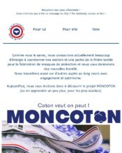 e-mailing - Marketing marque - Institutionnel - Marketing relationnel - Newsletter - Le slip français - 03/2020