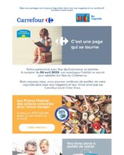 e-mailing - Carrefour - 03/2020