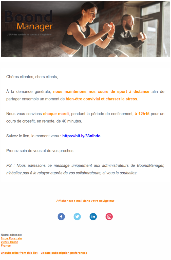 exemples emails coronavirus bound manager