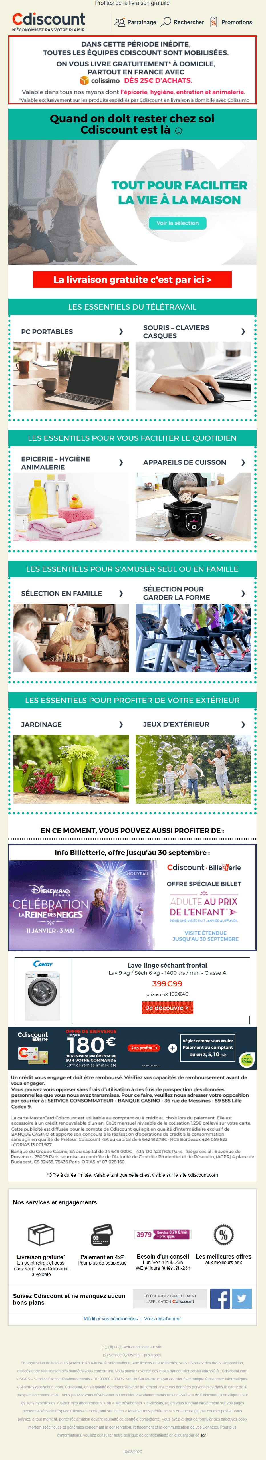 exemples emails coronavirus cdiscount