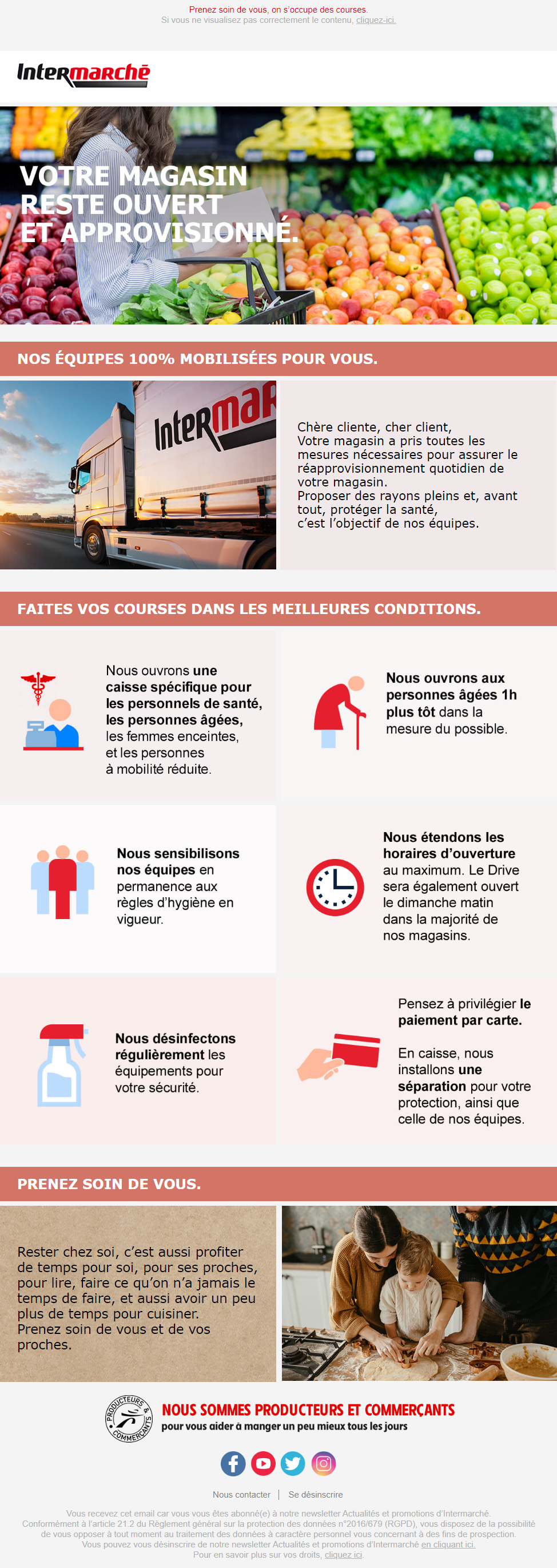 exemples emails coronavirus intermarche