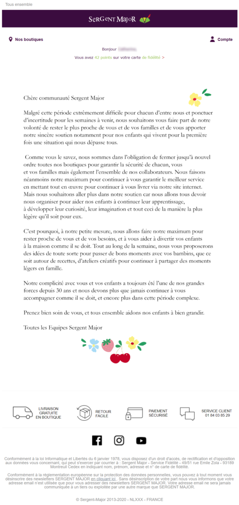 exemples emails coronavirus sergent major