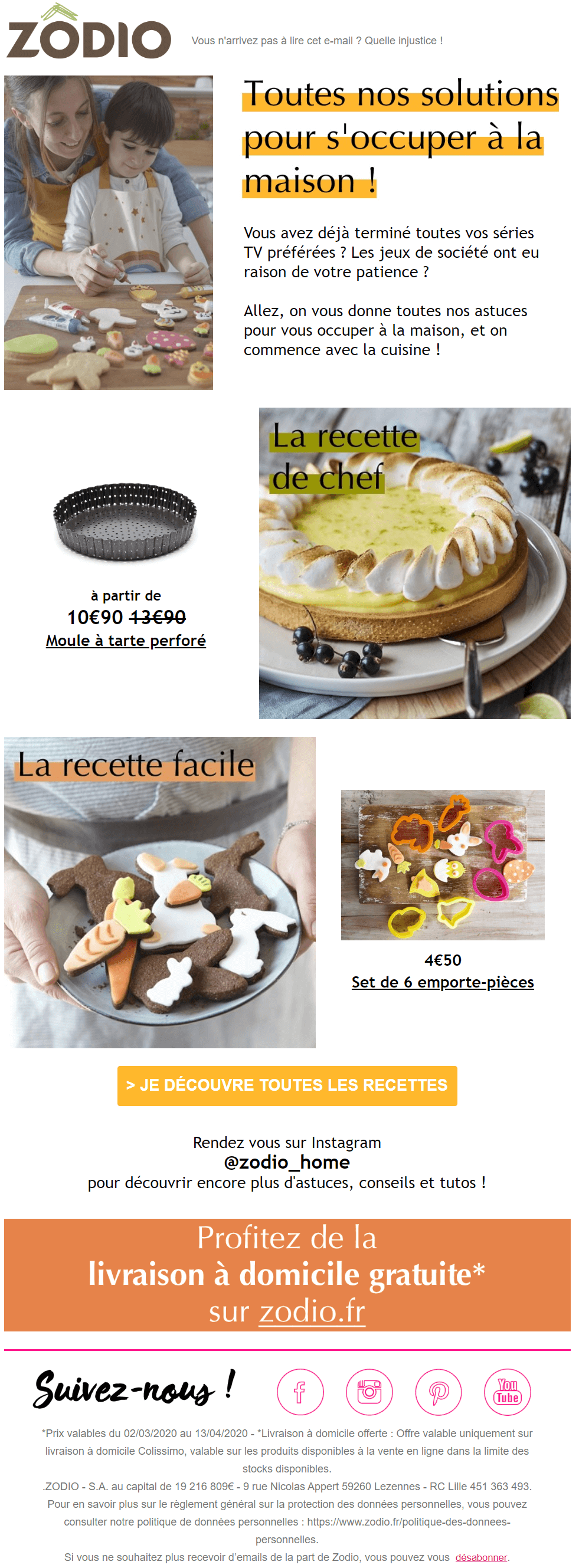 exemples emails coronavirus zodio