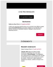 e-mailing - Culture Expos Salons Spectacles - 03/2020