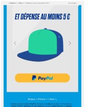 e-mailing - Marketing Acquisition - Parrainage - Paypal - 03/2020