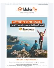 e-mailing - MisterFly - 03/2020