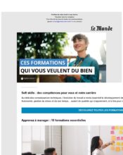 e-mailing - Le Monde.fr - 03/2020