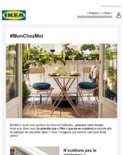 e-mailing - Ikea - 03/2020