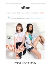 e-mailing - Gémo - 03/2020