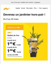e-mailing - Côté Nature - 03/2020