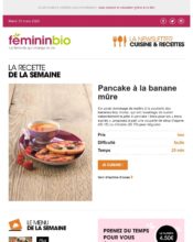 e-mailing - Fémininbio - 03/2020