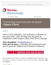 e-mailing - Total Direct Energie - 04/2020
