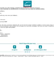 e-mailing - Service Clients - Réclamations - Maaf - 04/2020