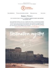 e-mailing - Marketing Acquisition - Jeu promo - Pierre & Vacances - 04/2020