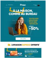 e-mailing - Fnac - 04/2020