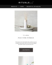 e-mailing - Rituals Cosmetics - 04/2020