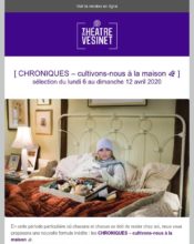 e-mailing - Culture Expos Salons Spectacles - 04/2020